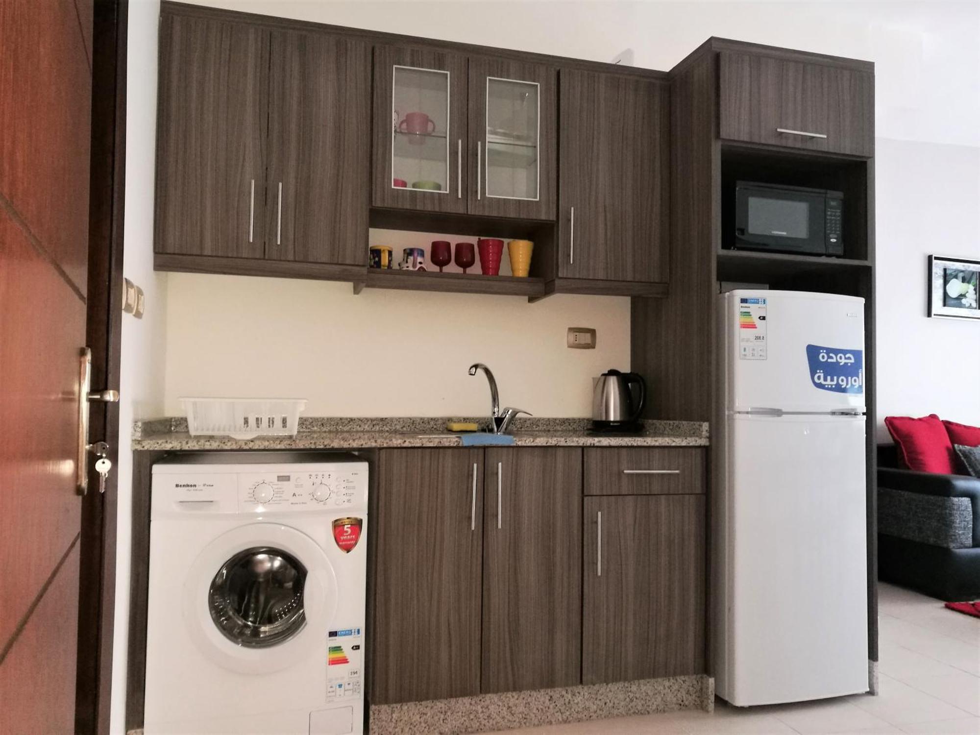 Dair Ghbar Gate Apartments Amman Oda fotoğraf