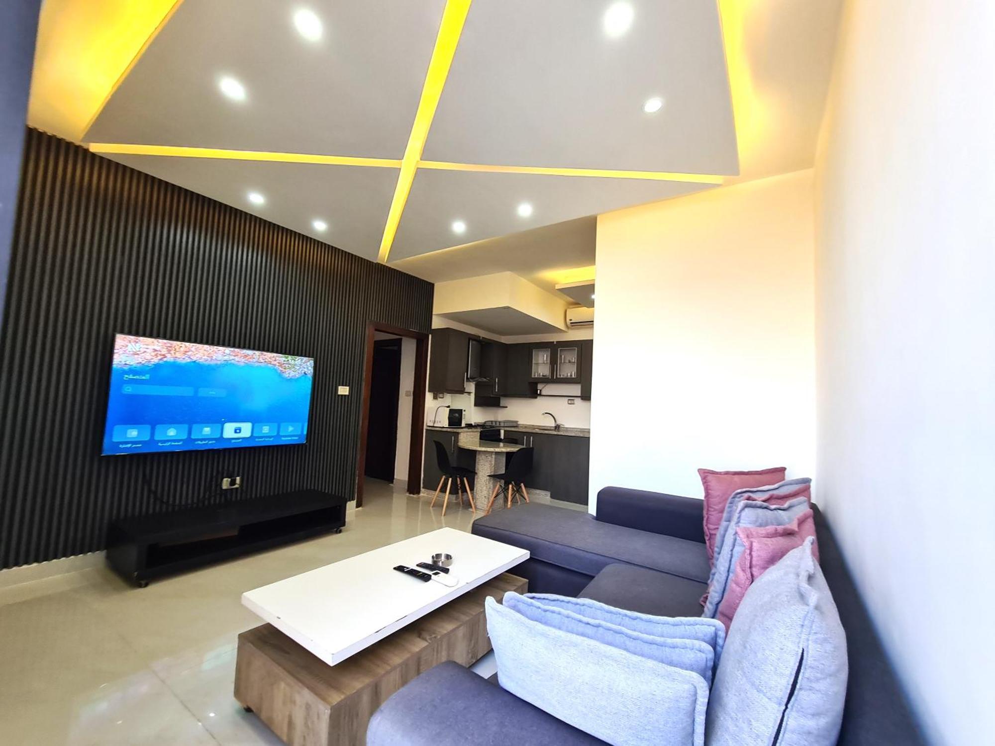 Dair Ghbar Gate Apartments Amman Oda fotoğraf